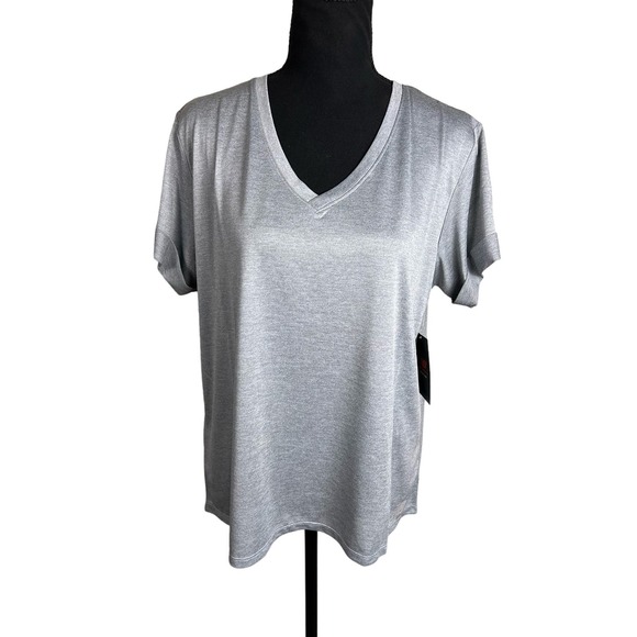 WOMEN'S New Balance Sport Heather Tee GRAY NWT SIZE L - Picture 2 of 9